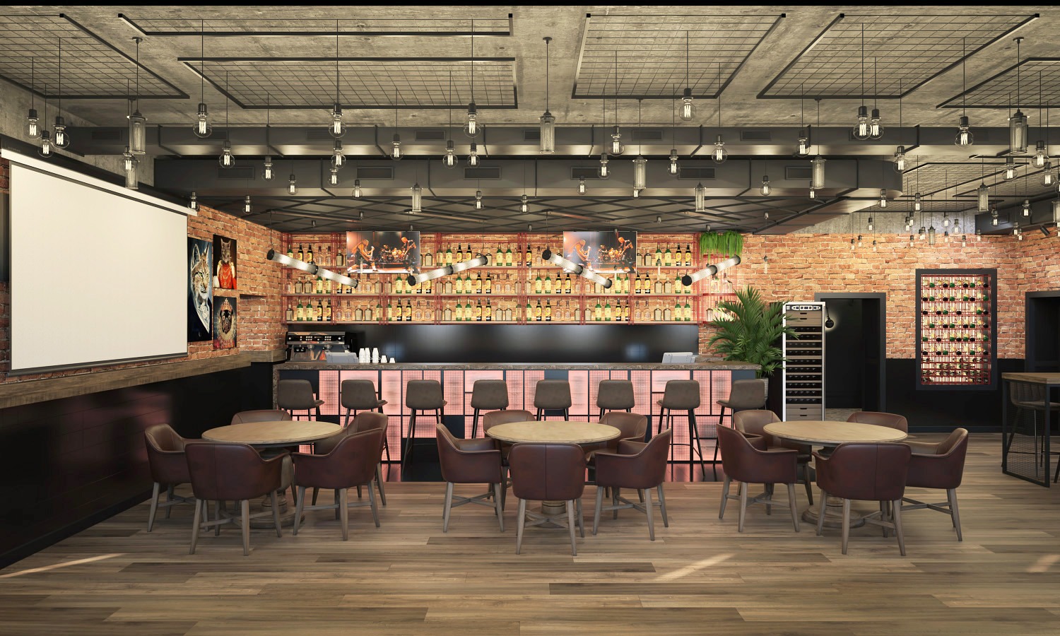 Elegáns és exkluzív lounge környezet